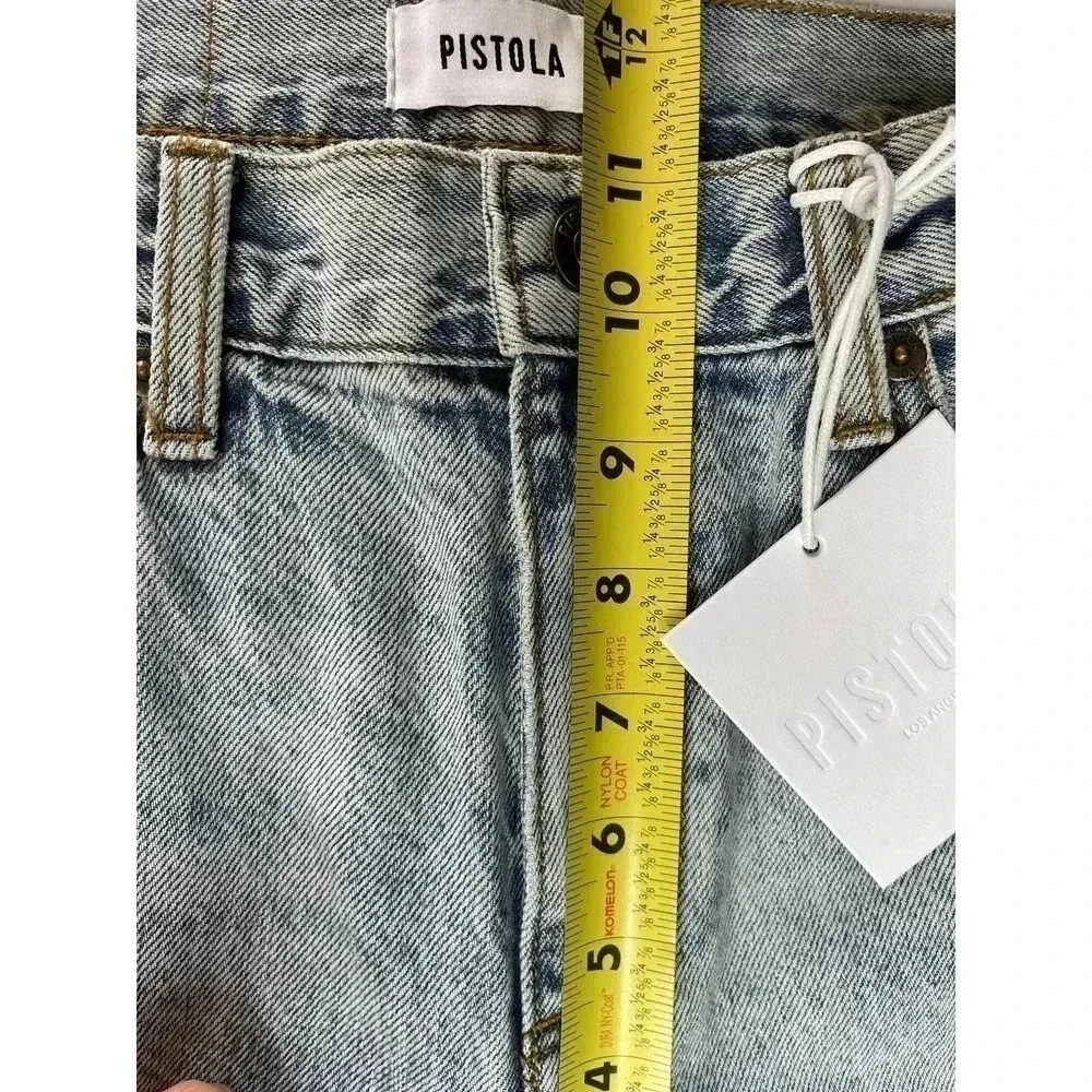 Pistola Lennon High Rise Cropped Boot Jean size 26 St Tropez - Picture 5 of 11